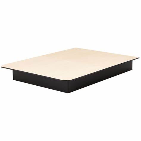 Lit plate forme double