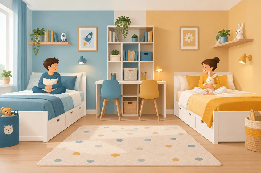 Aménager une chambre enfant partagée sans conflit