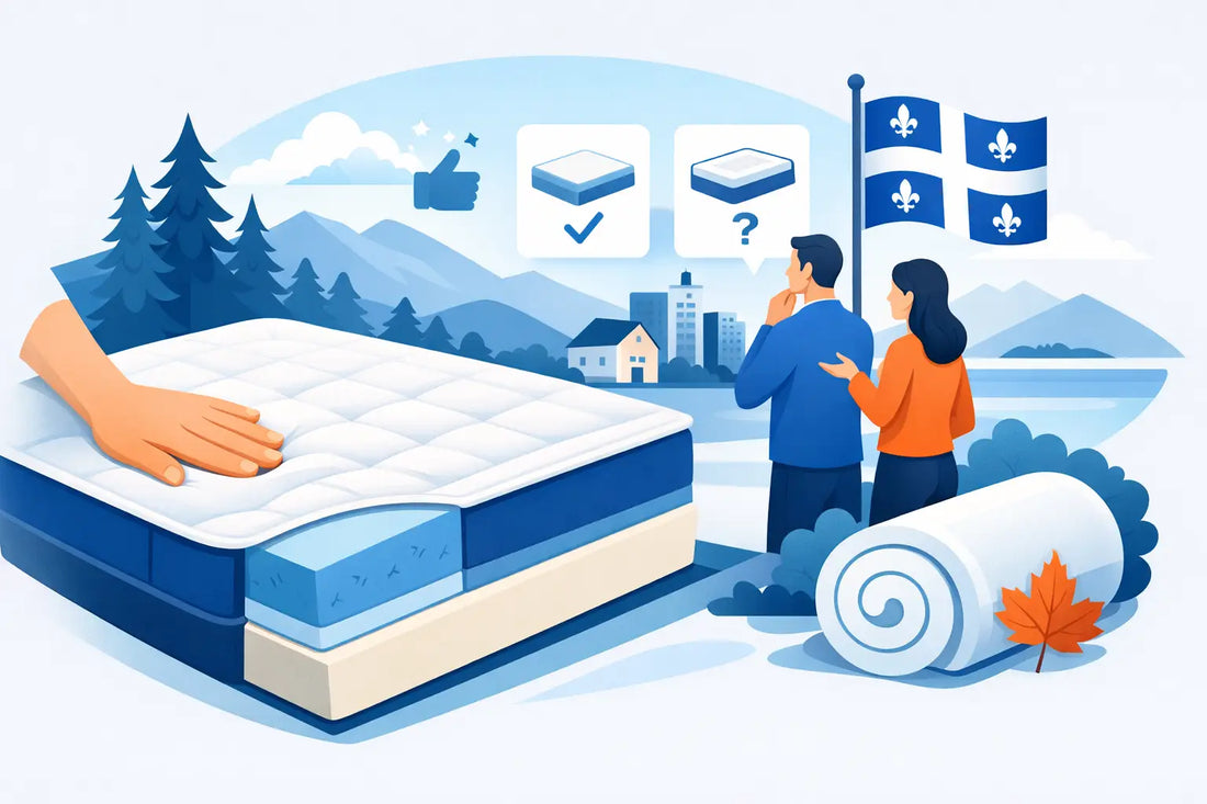 Avis matelas mousse québécois pour bien choisir