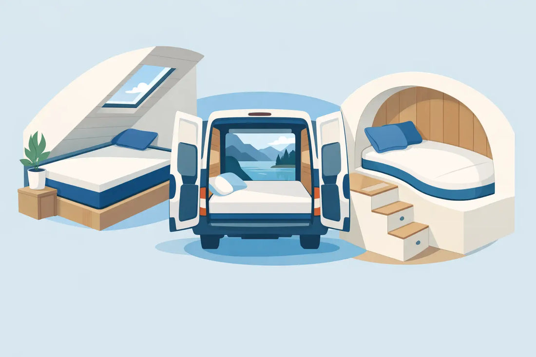 Matelas sur mesure Québec pour espaces atypiques