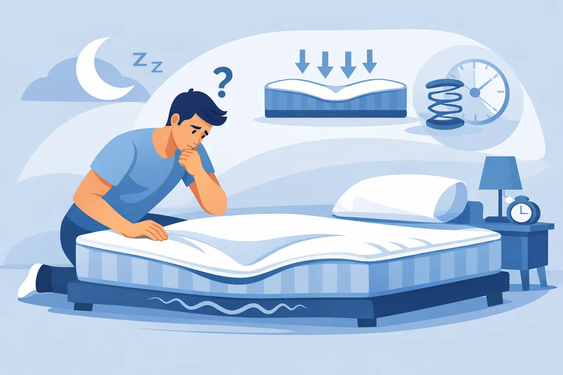 Pourquoi un matelas s'affaisse rapidement ?