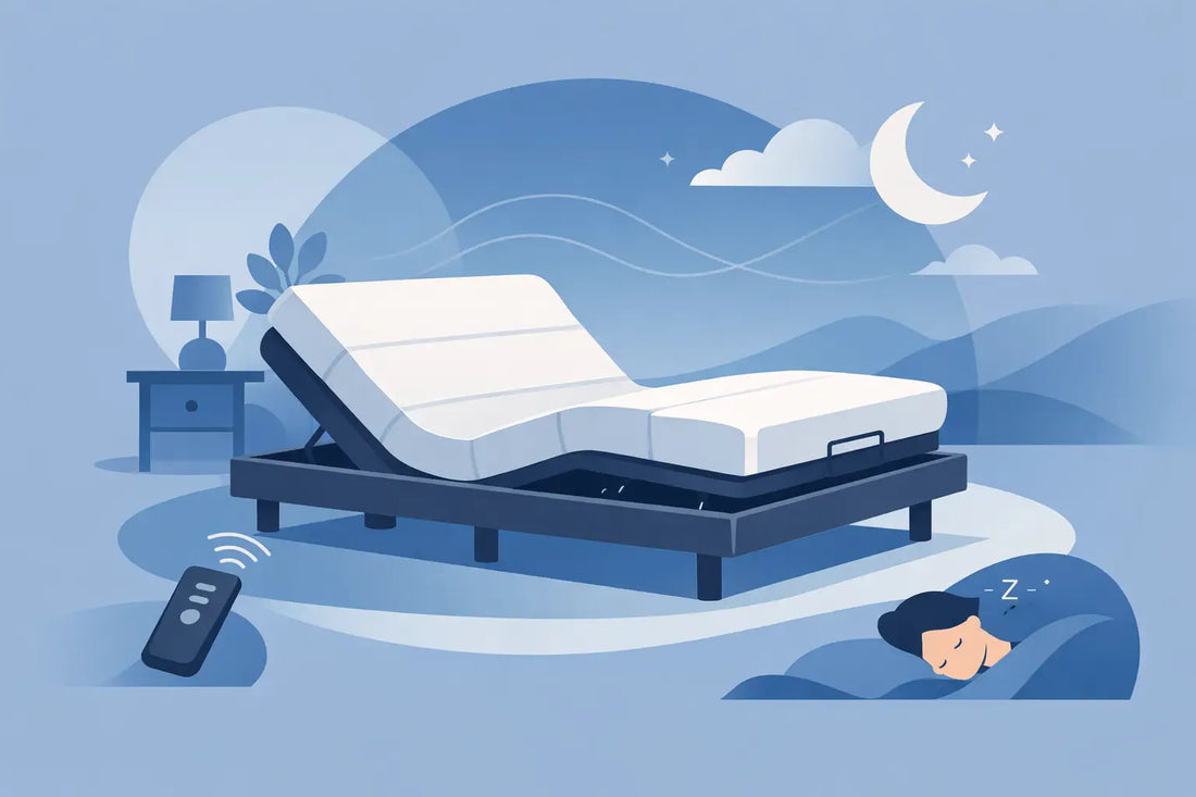 Base ajustable électrique pour mieux dormir