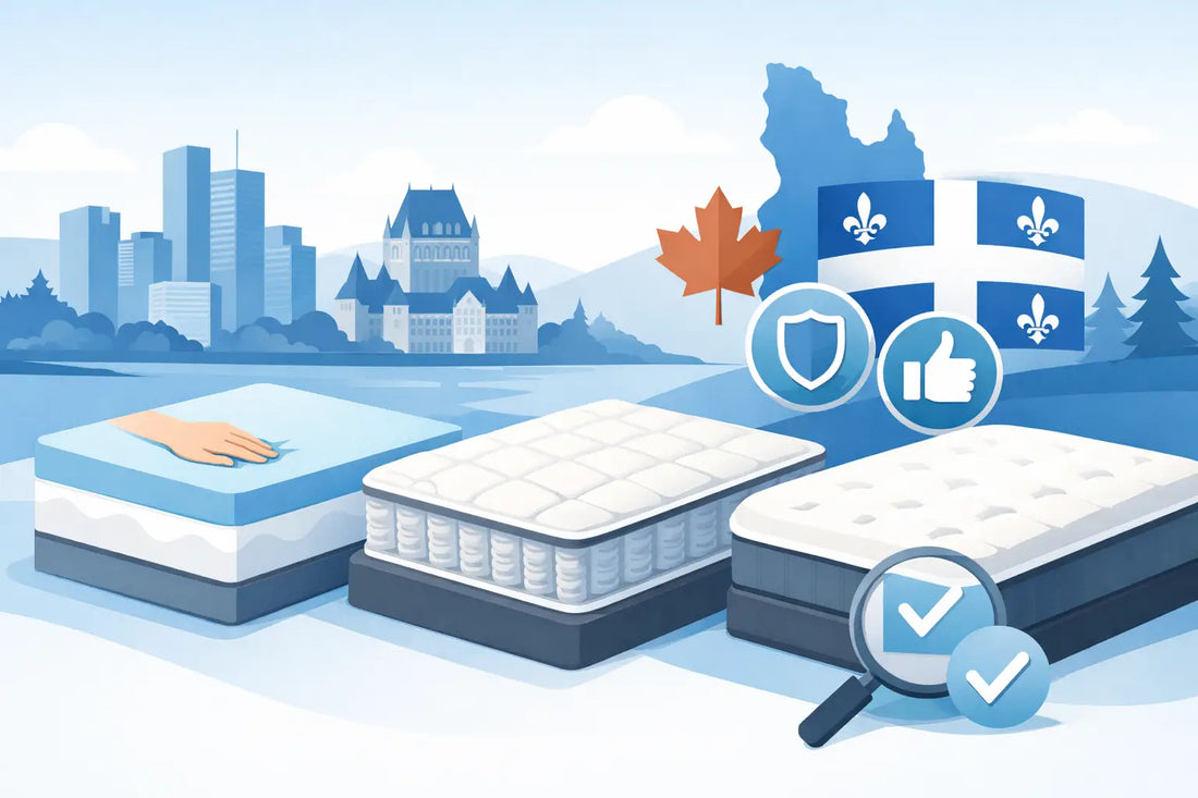 Meilleur matelas fabriqué au Québec : lequel choisir